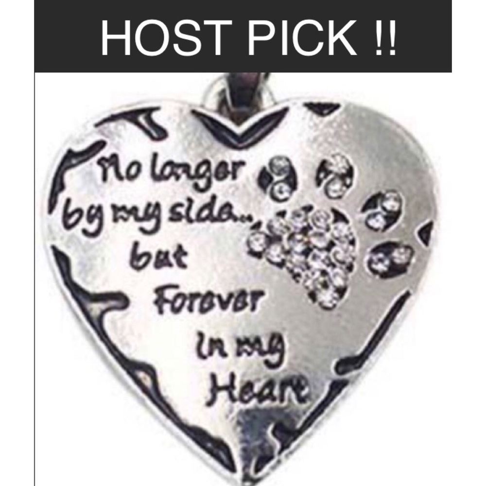 🐾 💔 New Loss of Pet Memorial Necklace